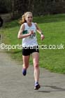 Louisa Thompson (Leigh) on the 3rd leg of the senior womens 6 stage relay, 2014 Northern 12 and 6 Stage Relays, Heaton Park, Manchester. Photo: David T. Hewitson/Sports for All Pics